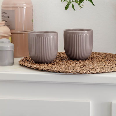 Eva Trio Legio Nova Kop 34 cl brun 2 stk.