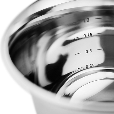 Eva Trio Green Tools røreskål stål farve 1,5 liter