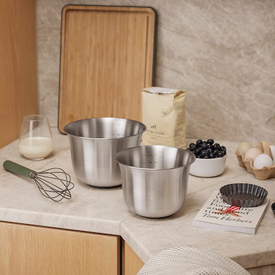 Eva Solo Green Tools røreskål stål farve 2,3 liter