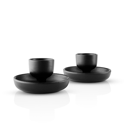 Eva Solo Nordic Kitchen æggebæger sort 2 stk