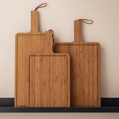 Eva Solo Nordic Kitchen skærebræt bambus 44x22 cm