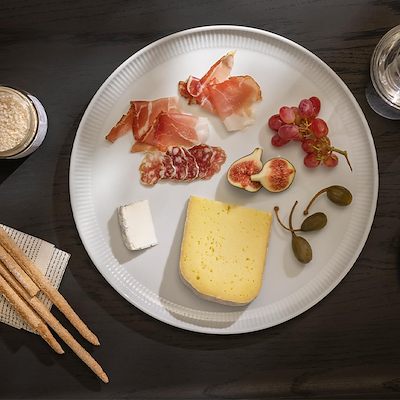 Eva Trio Legio Nova pizzatallerken hvid 31,5 cm