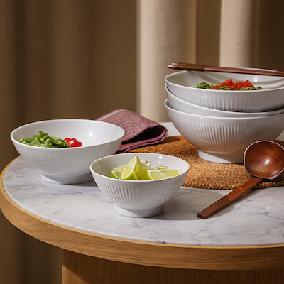 Eva Solo Legio Nova ramenskål hvid 13 cm