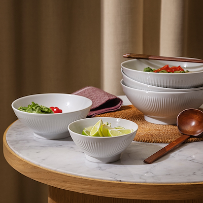 Eva Solo Legio Nova ramenskål hvid 20 cm