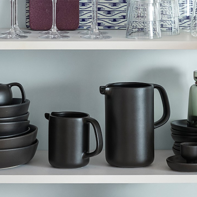 Eva Solo Nordic Kitchen Cylinder kande sort 1 liter