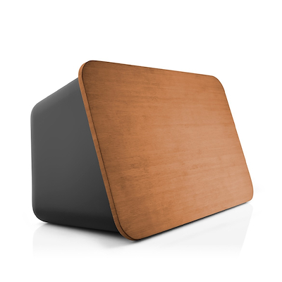 Eva Solo Nordic Kitchen brødboks med bambuslåg og skærebræt sort