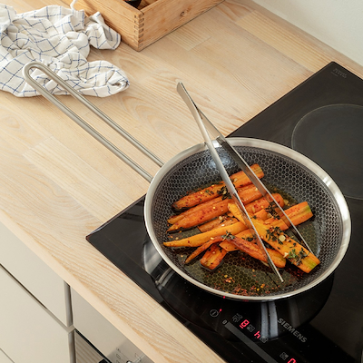 Eva Trio madpincet rustfrit stål 31 cm