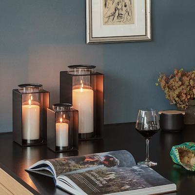 Eva Solo Glow lanterne sort H 27 cm