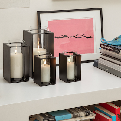 Eva Solo Glow lanterne sort H 27 cm