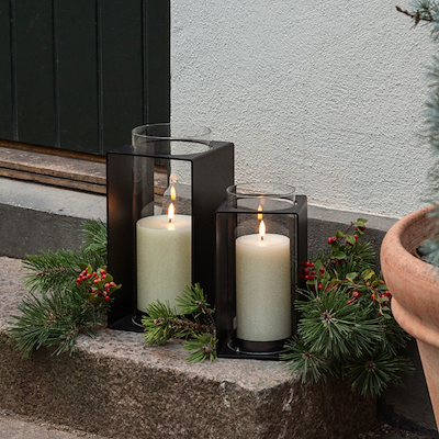 Eva Solo Glow lanterne sort H 27 cm