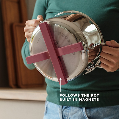 Eva Solo magnetisk bordskåner vinrød