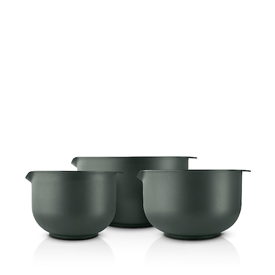 Eva Trio røreskåle sæt mørkegrøn 3 stk. 2, 3 og 4 liter
