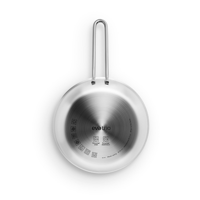 Eva Trio Multi Mosaic recycled stegepande med keramisk Slip-Let® belægning Ø 20 cm