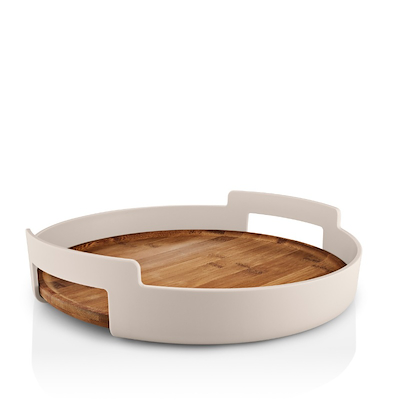 Eva Trio Nordic Kitchen serveringsbakke sand Ø 35 cm