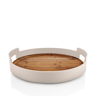 Eva Trio Nordic Kitchen serveringsbakke sand Ø 35 cm