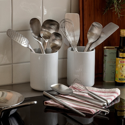 Eva Trio Green Tools hulske rustfrit stål L 29 cm