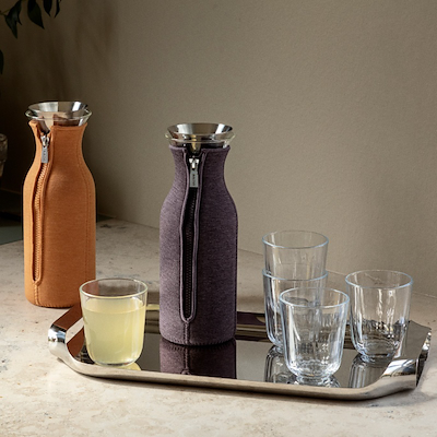 Eva Trio køleskabskaraffel fig purple 1 liter