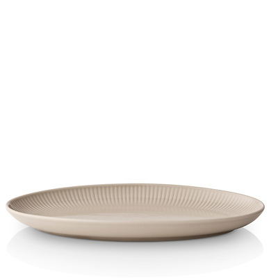 Eva Trio Legio Nova Palette oval tallerken beige Ø 24,5 cm