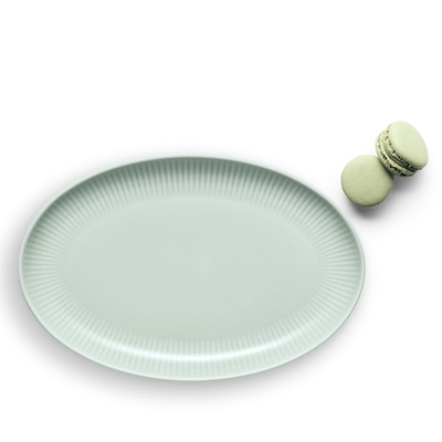 Eva Trio Legio Nova Palette oval tallerken mint Ø 24,5 cm