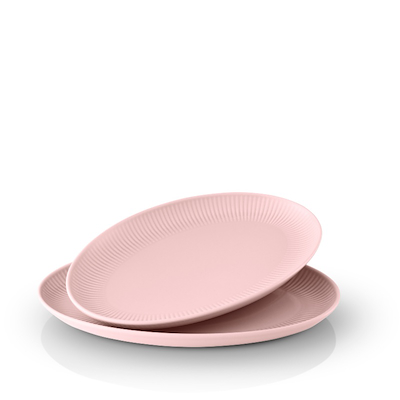 Eva Trio Legio Nova Palette oval tallerken lyserød Ø 24,5 cm