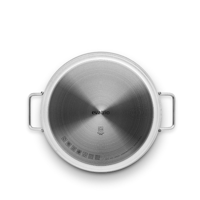 Eva Trio Stainless Steel gryde rustfrit stål Ø 24 cm 4,8 liter