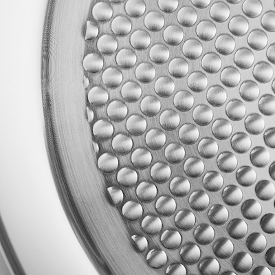 Eva Trio Honeycomb Stainless Steel stegepandesæt rustfrit stål Ø 24 og Ø 28 cm