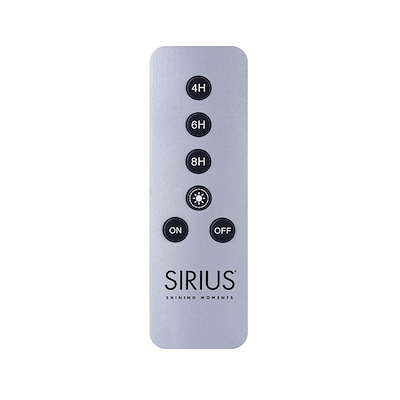 Sirius fjernbetjening grå