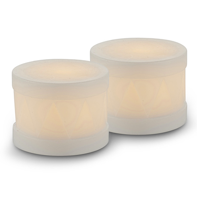 Sirius Elly LED tromme hvid 5,5 cm 2 stk.