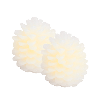 Sirius Clara LED kogle 2 stk. hvid H10 cm