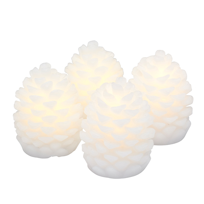 Sirius Clara LED kogle hvid 4 stk. H 7,5cm
