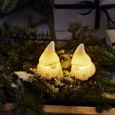 Sirius Coco nissefigur hvid H13 cm