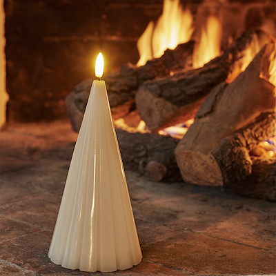 Sirius Laura Lak LED lystræ hvid H17 cm