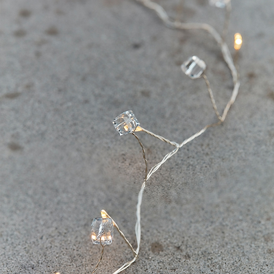 Sirius Anita Cube lyskæde klar 20 stk