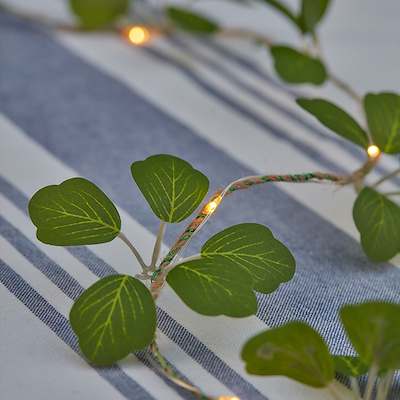 Sirius Merle bladranke grøn 20 led