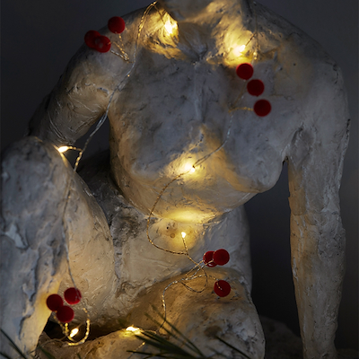 Sirius Dolly lyskæde rød 2 meter