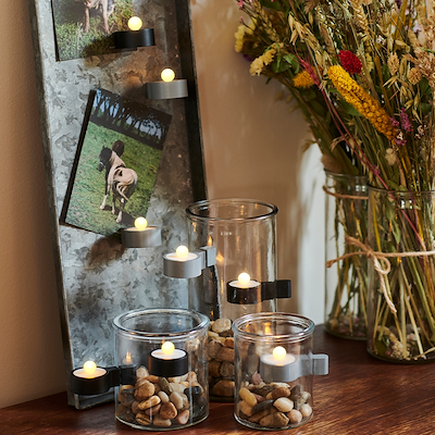 Sirius Amalia LED Fyrfadslys 2 Stk.