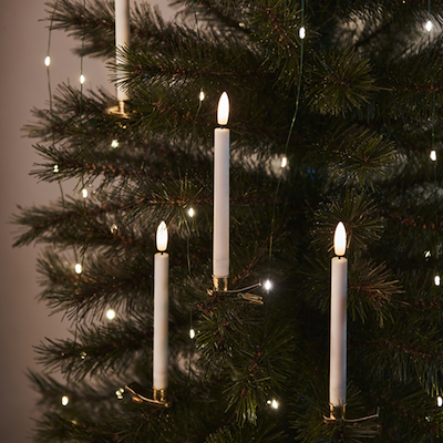 Sirius Sille LED juletræslys hvid 10 Stk.