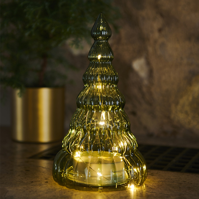 Sirius Lucy juletræ grøn 23,5 cm