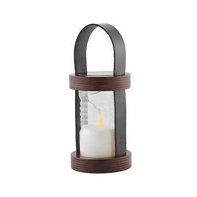 Sirius Aston Solar lanterne brun 26,5 cm