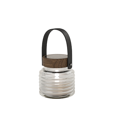 Sirius Aston Solar lanterne brun 12 cm