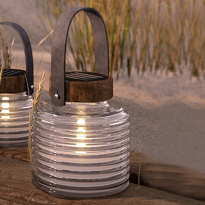 Sirius Aston Solar krukke 16 cm