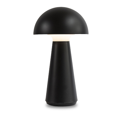 Sirius Sam genopladelig lampe sort 28 cm