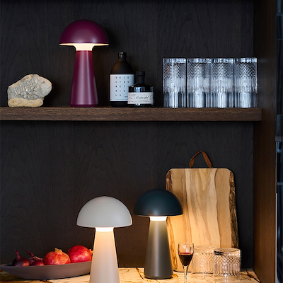 Sirius Sam genopladelig 28 cm bordeaux