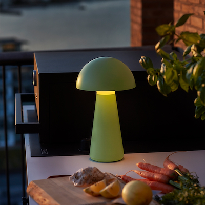 Sirius Sam bordlampe lysegrøn 28 cm