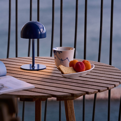 Sirius Tim genopladelig 22 cm mørkeblå