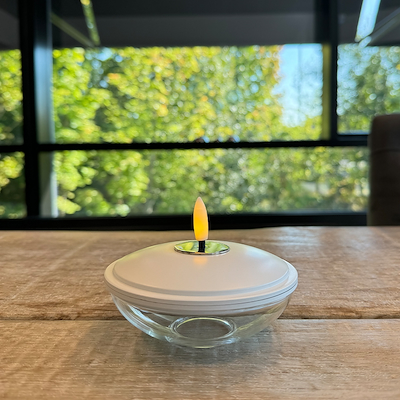 Sirius Lia LED-bordlys hvid Ø10 cm H5 cm