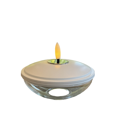 Sirius Lia LED-bordlys hvid Ø10 cm H5 cm