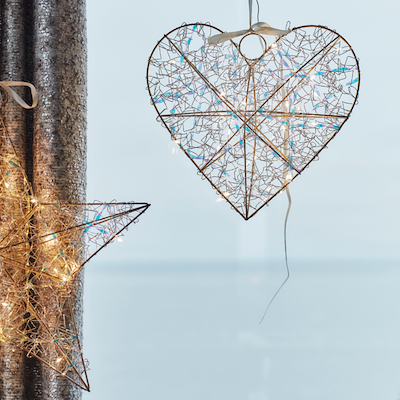 Sirius Lily LED hjerte H30 cm