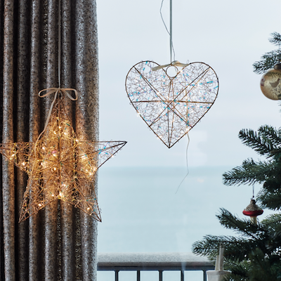 Sirius Lily LED hjerte H30 cm