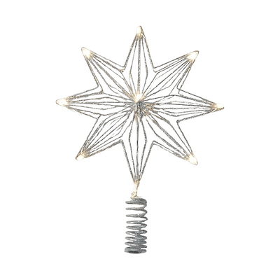 Sirius Chloe LED juletræsstjerne 23x32 cm